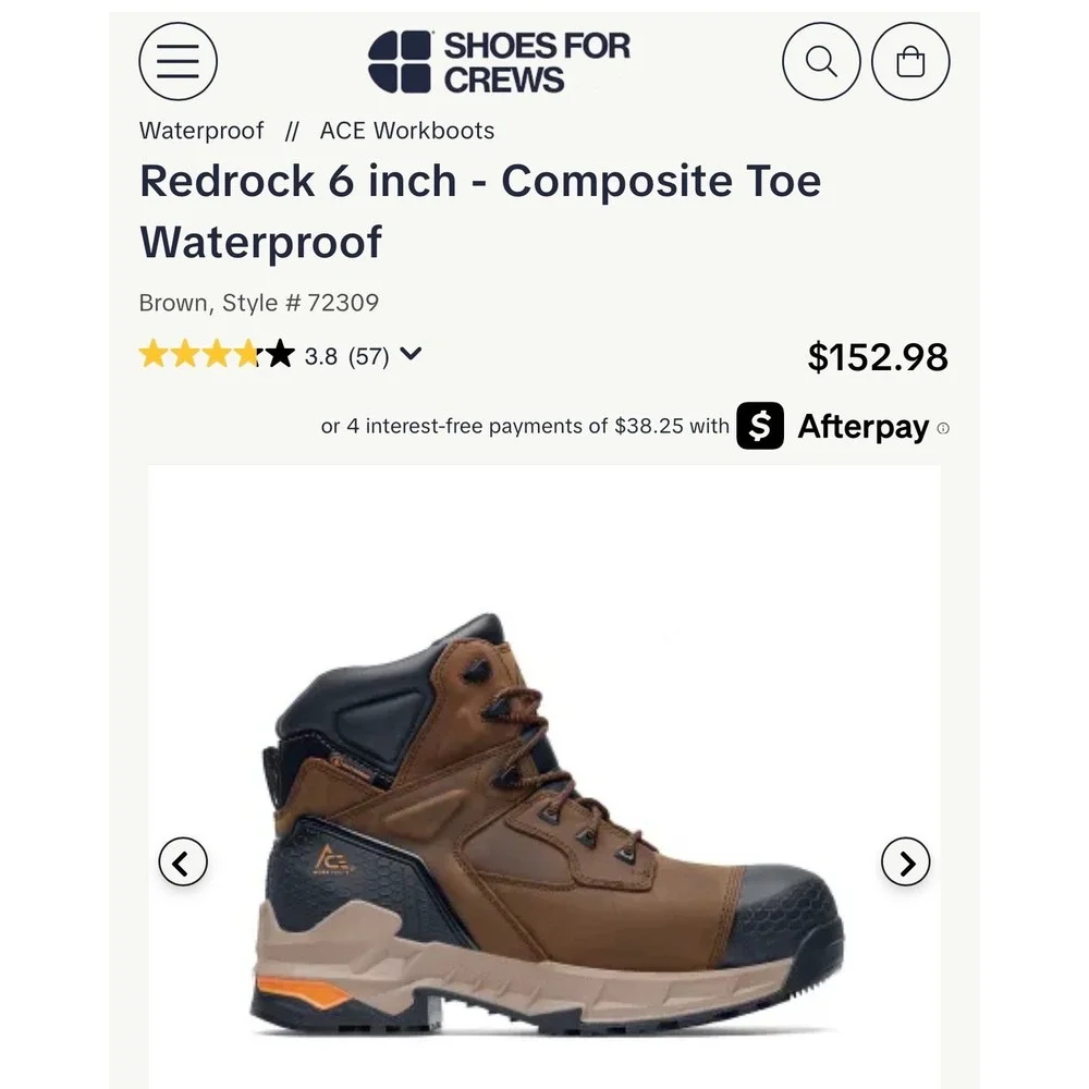 Shoes For Crews ACE Redrock 6